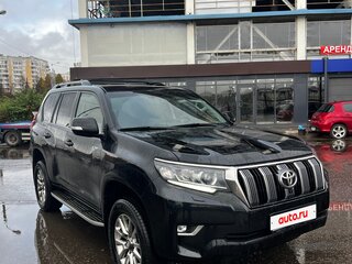 2018 Toyota Land Cruiser Prado 150 Series Рестайлинг 2, чёрный, 4200000 рублей, вид 2