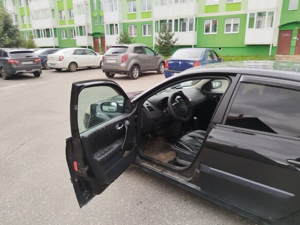 2006 Renault Megane II Рестайлинг, чёрный - вид 9