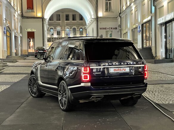 2018 Land Rover Range Rover IV Рестайлинг, синий - вид 4