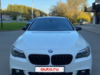 2013 BMW 5 серии 525d xDrive VI (F10/F11/F07) Рестайлинг, белый, 1900000 рублей, вид 3