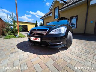 2013 Mercedes-Benz S-Класс 500 V (W221) Рестайлинг, чёрный, 3700000 рублей, вид 3
