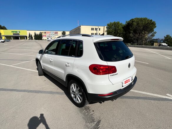 2012 Volkswagen Tiguan I Рестайлинг, белый - вид 6