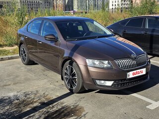 2015 Skoda Octavia III (A7), коричневый, 1230000 рублей, вид 3