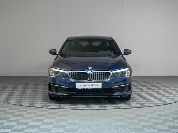 2017 BMW 5 серии 530i xDrive VII (G30/G31/G38), синий - вид 1