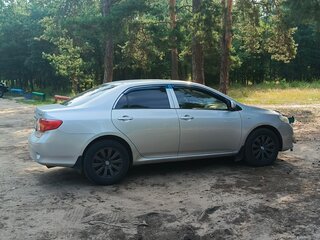 2008 Toyota Corolla X (E140, E150), серебристый, 610000 рублей, вид 1