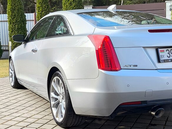 2016 Cadillac ATS I Рестайлинг, серебристый, 1490000 рублей - вид 3