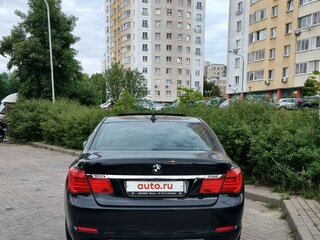 2009 BMW 7 серии 730d V (F01/F02/F04), чёрный, 1880000 рублей, вид 3