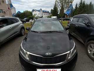 2014 Kia Rio III, чёрный, 620000 рублей, вид 2