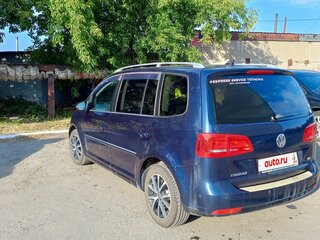 2014 Volkswagen Touran I Рестайлинг 2, синий, 1250000 рублей, вид 4