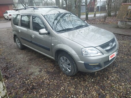 2015 Lada (ВАЗ) Largus I, серый, 1000000 рублей, вид 3