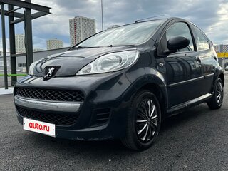 2009 Peugeot 107 I Рестайлинг, чёрный, 400000 рублей, вид 2