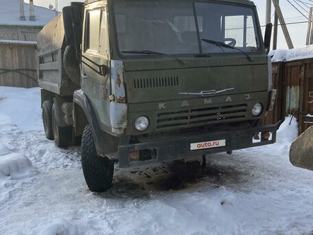 1991 КамАЗ 5511, зелёный, 200000 рублей, вид 1