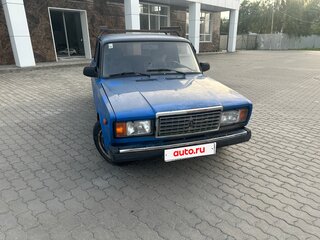 2005 Lada (ВАЗ) 2107, синий, 90000 рублей, вид 4