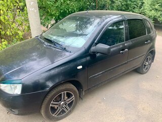 2011 Lada (ВАЗ) Kalina I, чёрный, 300000 рублей, вид 4