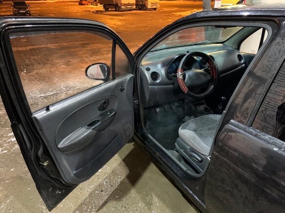 2011 Daewoo Matiz I Рестайлинг, чёрный - вид 4