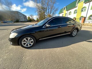 2007 Mercedes-Benz S-Класс 350 Long V (W221), чёрный, 1350000 рублей, вид 4