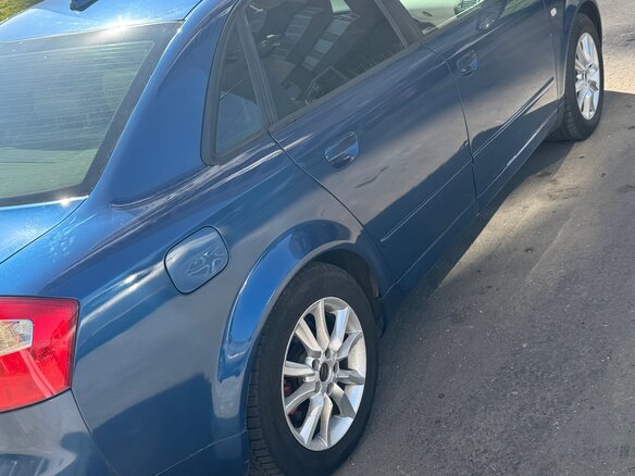 2004 Audi A4 II (B6), синий, 630000 рублей - вид 6