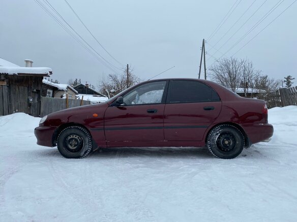 2007 ЗАЗ Sens, красный - вид 6