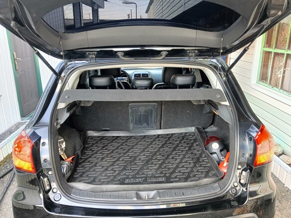 2012 Mitsubishi ASX I, чёрный, 1400000 рублей - вид 14