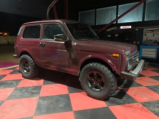 2010 Lada (ВАЗ) 2121 (4x4) I Рестайлинг, пурпурный, 210000 рублей, вид 3