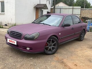 2007 Hyundai Sonata ТагАЗ IV (EF) Рестайлинг, фиолетовый, 470000 рублей, вид 3