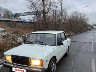1995 Lada (ВАЗ) 2107, белый, 85000 рублей, вид 2
