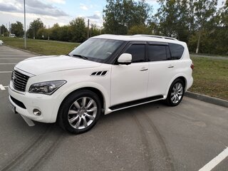 2012 Infiniti QX56 II, белый, 2350000 рублей, вид 3
