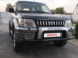 2001 Toyota Land Cruiser Prado 90 Series Рестайлинг, чёрный, 1500000 рублей, вид 2