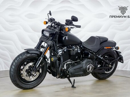 2017 Harley-Davidson Fat Bob, чёрный, 1477000 рублей, вид 3