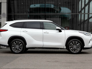 2026 Toyota Highlander IV (XU70), белый, 5890000 рублей, вид 3