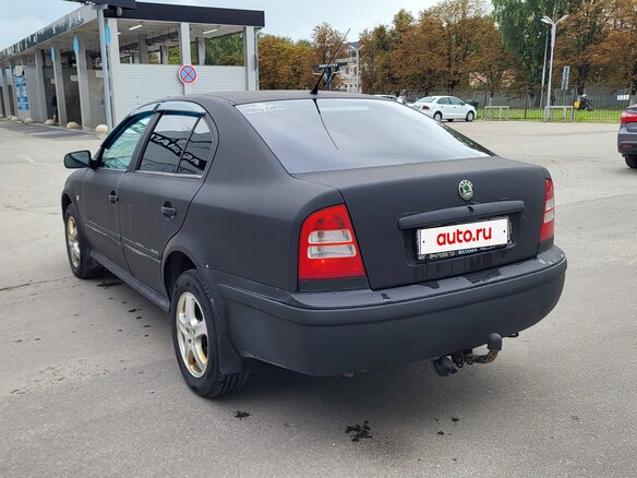 2002 Skoda Octavia I (A4) Рестайлинг, чёрный, 320000 рублей - вид 7