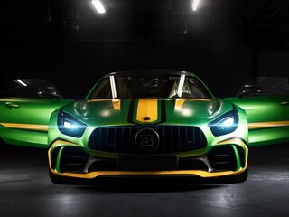 2017 Mercedes-Benz AMG GT R I Рестайлинг, зелёный, 22000000 рублей, вид 3