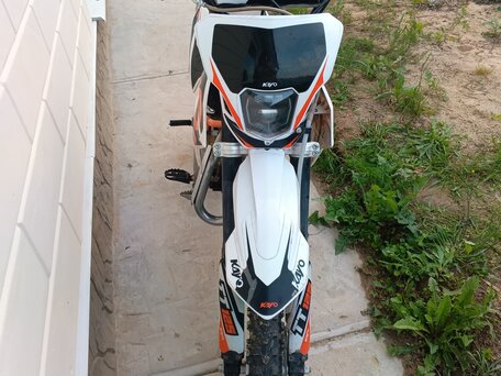 2024 Kayo Basic TT125, белый, 85000 рублей, вид 3