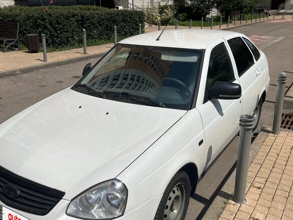 2013 Lada (ВАЗ) Priora I, белый, 550000 рублей