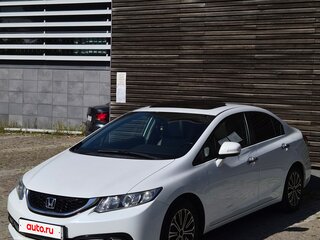 2013 Honda Civic IX Рестайлинг, белый, 1499999 рублей, вид 1