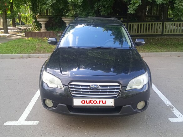 2007 Subaru Outback III Рестайлинг, чёрный, 850000 рублей