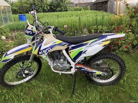 2020 Kayo K1 250 MX, белый, 105000 рублей, вид 2