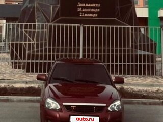 2009 Lada (ВАЗ) Priora I, красный, 350000 рублей, вид 4