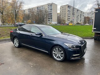 2019 Genesis G80 I, синий, 2300000 рублей, вид 5