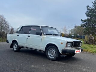2002 Lada (ВАЗ) 2107, белый, 65000 рублей, вид 5