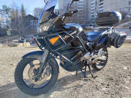 2007 Honda XL1000V Varadero, чёрный, 550000 рублей, вид 3
