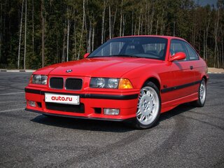 1995 BMW M3 II (E36), красный, 8000000 рублей, вид 1