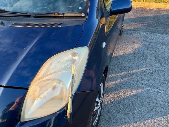 2005 Toyota Vitz II (XP90), синий, 500000 рублей - вид 16