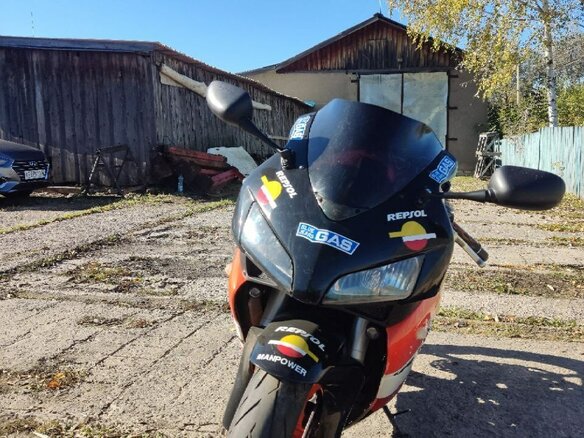 2005 Honda CBR 1000 RR/RA Fireblade, оранжевый, 500000 рублей - вид 10