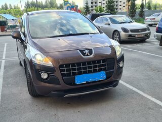 2013 Peugeot 3008 I Рестайлинг, коричневый, 950000 рублей, вид 2
