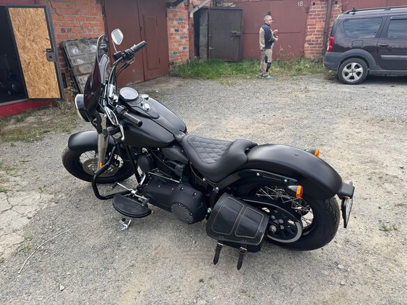 2012 Harley-Davidson Softail Slim, чёрный, 1000000 рублей - вид 5