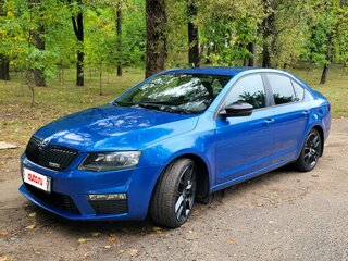 2014 Skoda Octavia RS III, синий, 1614808 рублей, вид 3