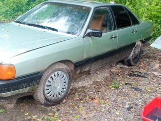 1986 Audi 100 III (C3), зелёный, 80000 рублей, вид 2