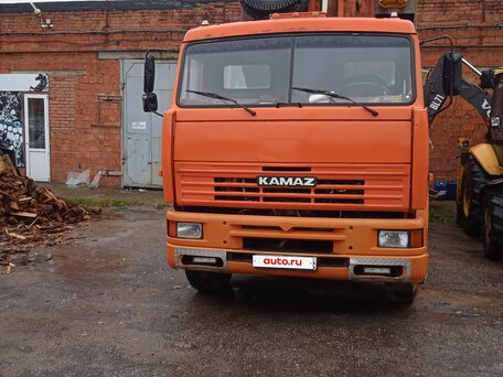2005 КамАЗ 65115, оранжевый, 1300000 рублей, вид 3