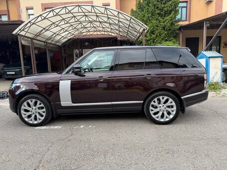 2018 Land Rover Range Rover IV Рестайлинг, красный, 6700000 рублей, вид 5